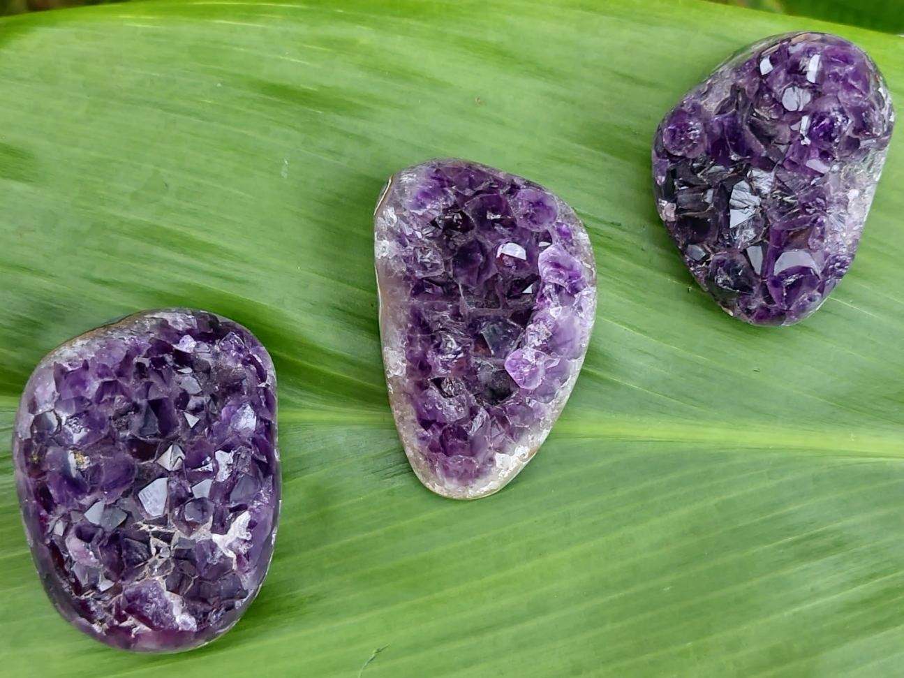 Semi-Polished Amethyst